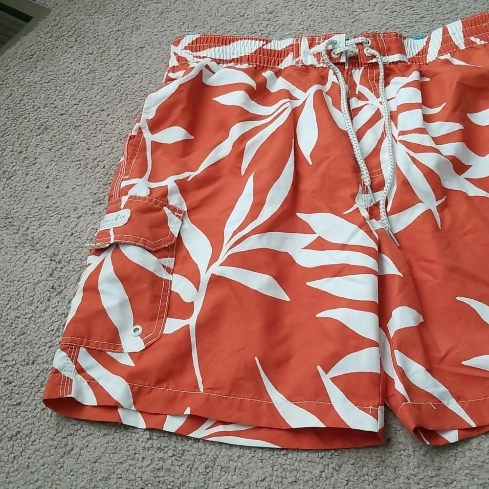 Caribbean Joe Island Supply Company Men's Swim Trunks - Picture 2 of 12
